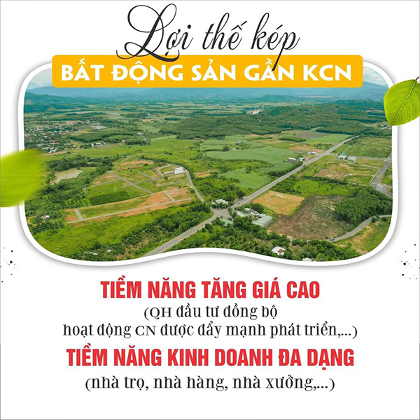 Lợi thế kép của bất động sản gần khu công nghiệp