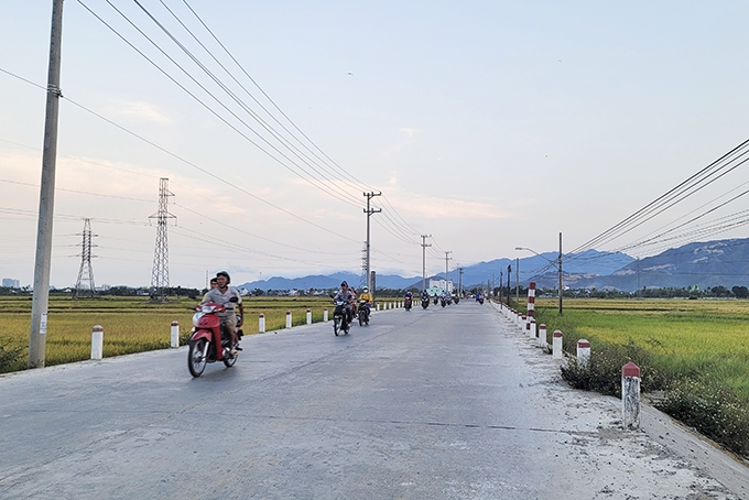 Điểm đầu dự án đường giao thông liên vùng Diên Khánh giao với đường Nguyễn Lương Bằng (thuộc xã Vĩnh Phương, TP. Nha Trang).